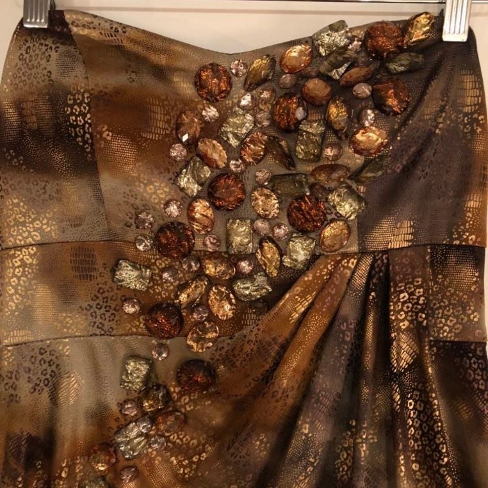 Vintage Simon Chang Dress and Long Sleeve Bolero